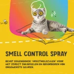 Odświeżacz powietrza w sprayu do pomieszczeń dla zwierząt 250 ml – Excellent Pets Smell Control - obrazek 4