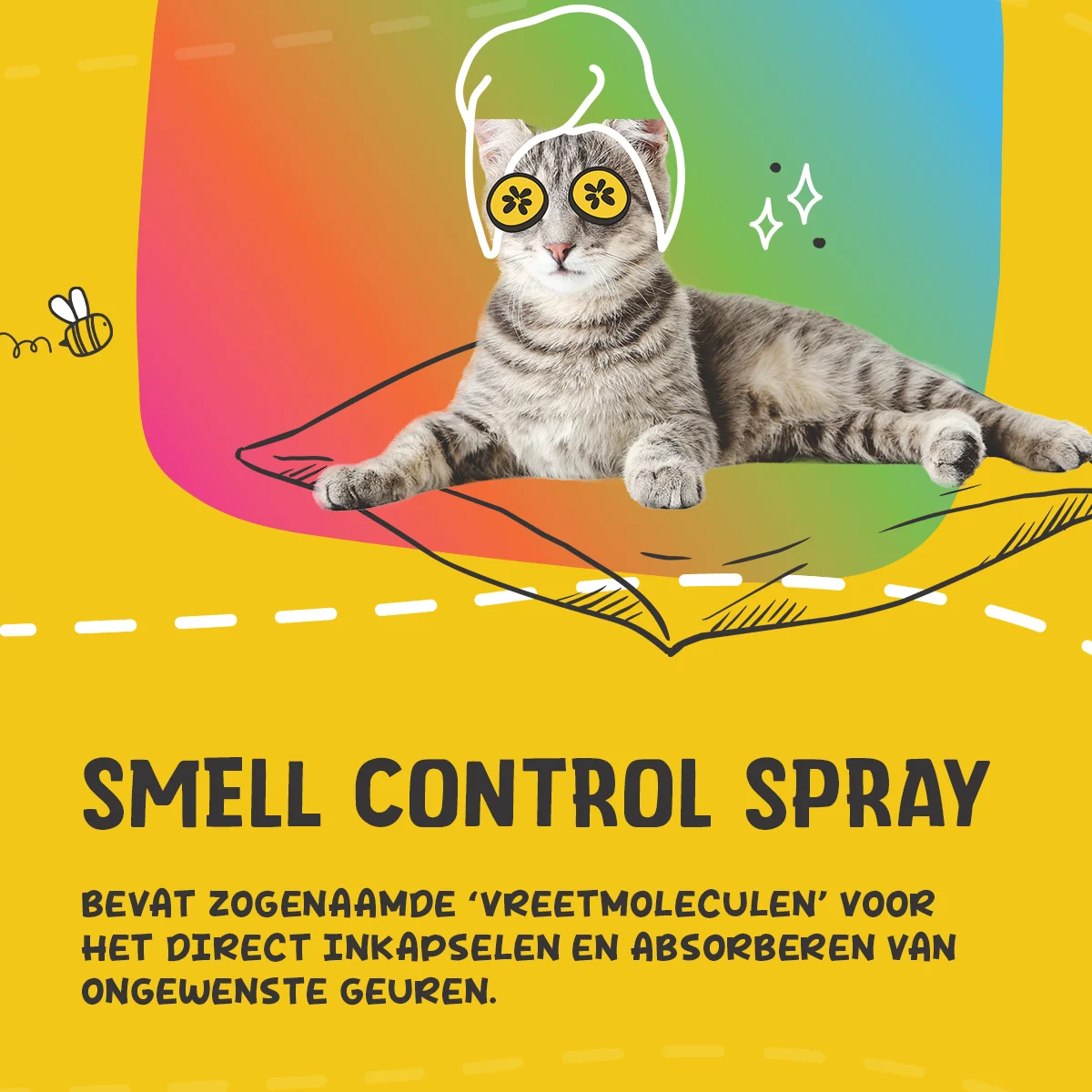 Odświeżacz powietrza w sprayu do pomieszczeń dla zwierząt 250 ml – Excellent Pets Smell Control - obrazek 4