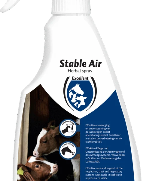 Spray poprawiający jakość powietrza w stajni Stable Air