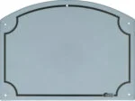 Tablica do pisania do stajni z tworzywa sztucznego 20 x 27 cm – Vplast - obrazek 2