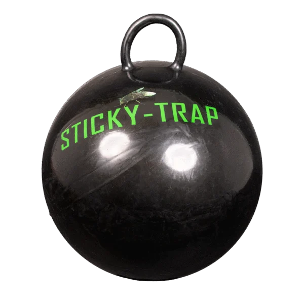 Wisząca kula na muchy końskie, czarna, 60 cm – Sticky Trap Bal