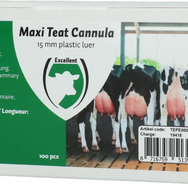 Kaniula strzykowa do strzykawki jednorazowej, 15 mm, 100 sztuk – Excellent Maxi Kaniula strzykowa