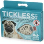 Odstraszacz kleszczy i pcheł dla psa i kota z ultradźwiękami, beżowy – Tickless Pet - obrazek 2
