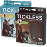 Ultradźwiękowy odstraszacz kleszczy dla koni, beżowy – Tickless Horse - obrazek 4