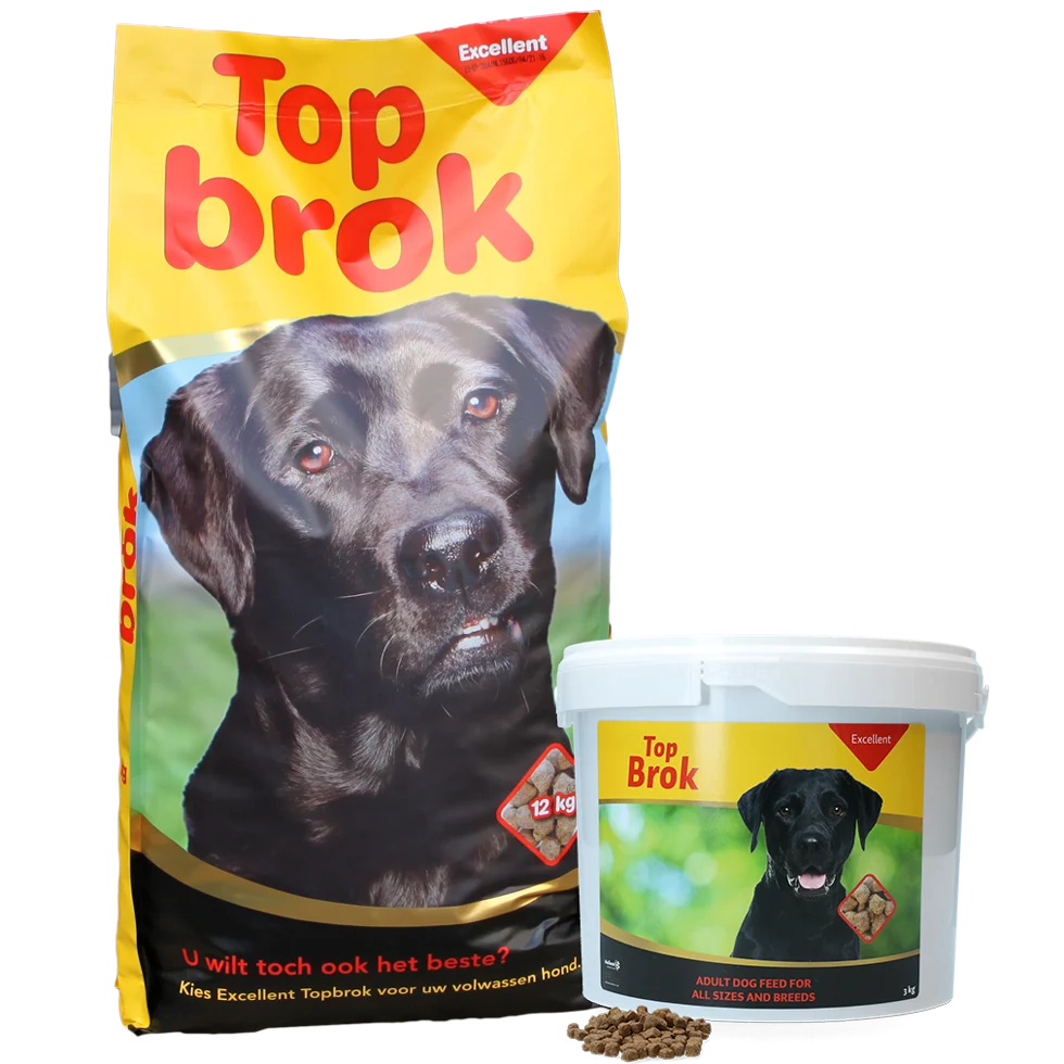 Karma dla dorosłych psów, 12 kg – Topbrok Excellent Hond Adult - obrazek 2