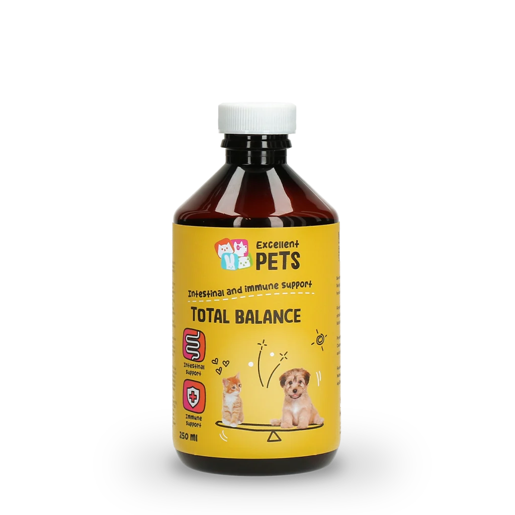Płynny dodatek paszowy dla psów i kotów, 250 ml – Excellent Pets Total Balance - obrazek 1