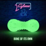 Świecąca zabawka w kształcie kości dla psa – 2 Glow Bone of it's Own - obrazek 3