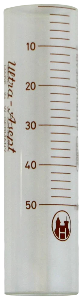 Szklana rurka 5 ml – Henke-Sass Wolf Ultra-Asept - obrazek 1