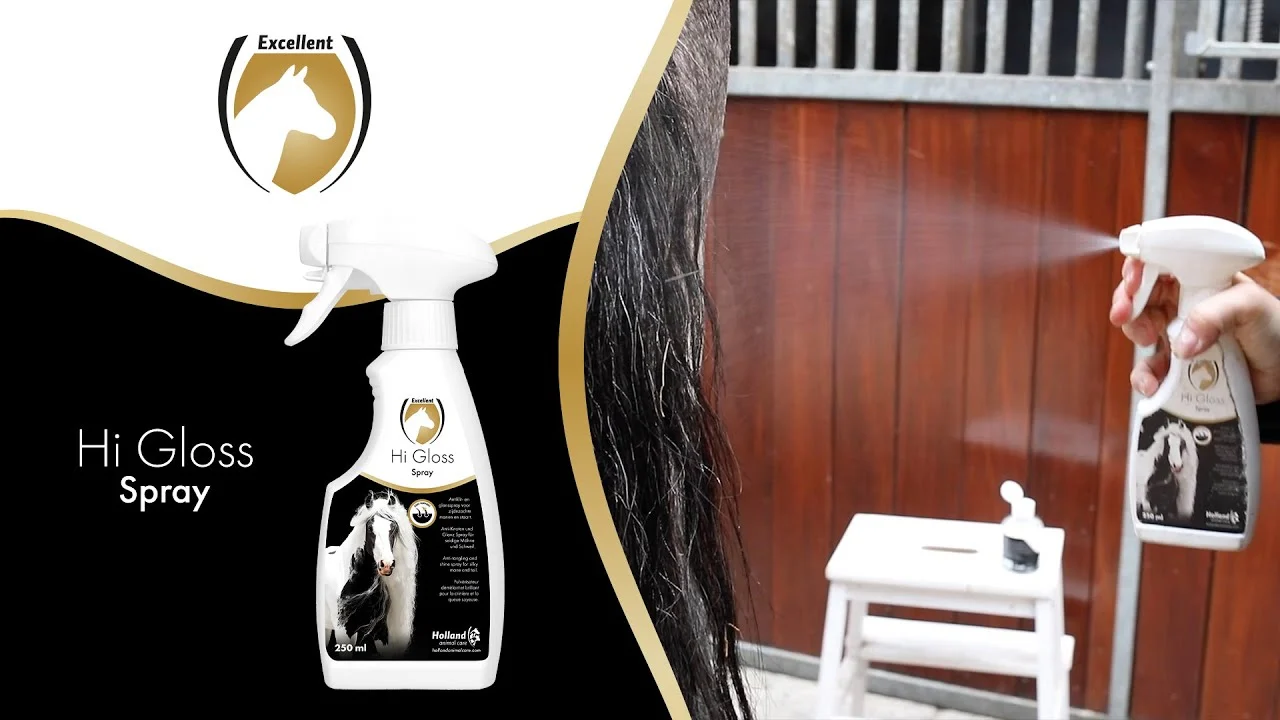 Spray do grzywy i ogona, ułatwiający rozczesywanie, 5 l – Excellent Horse Hi Gloss Spray Refill - obrazek 2