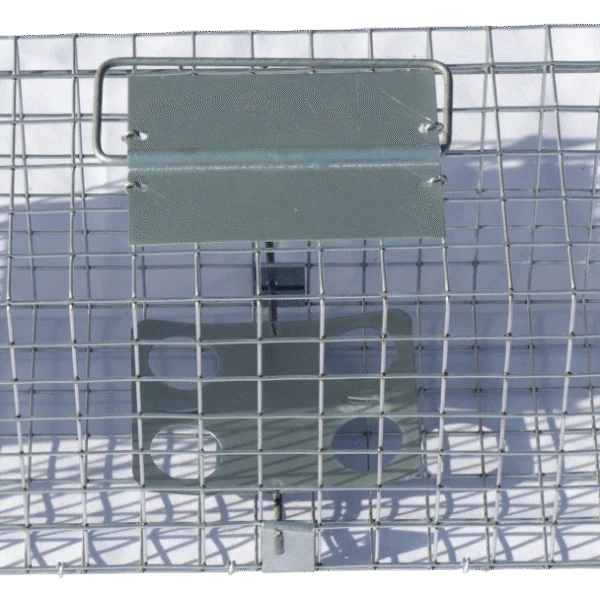 Pułapka żywołowna ze stali ocynkowanej na kuny i szczury, 65 x 17 x 20 cm – Hofman Pest Control
