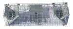 Pułapka żywołowna ze stali ocynkowanej na kuny i szczury, 65 x 17 x 20 cm – Hofman Pest Control - obrazek 3