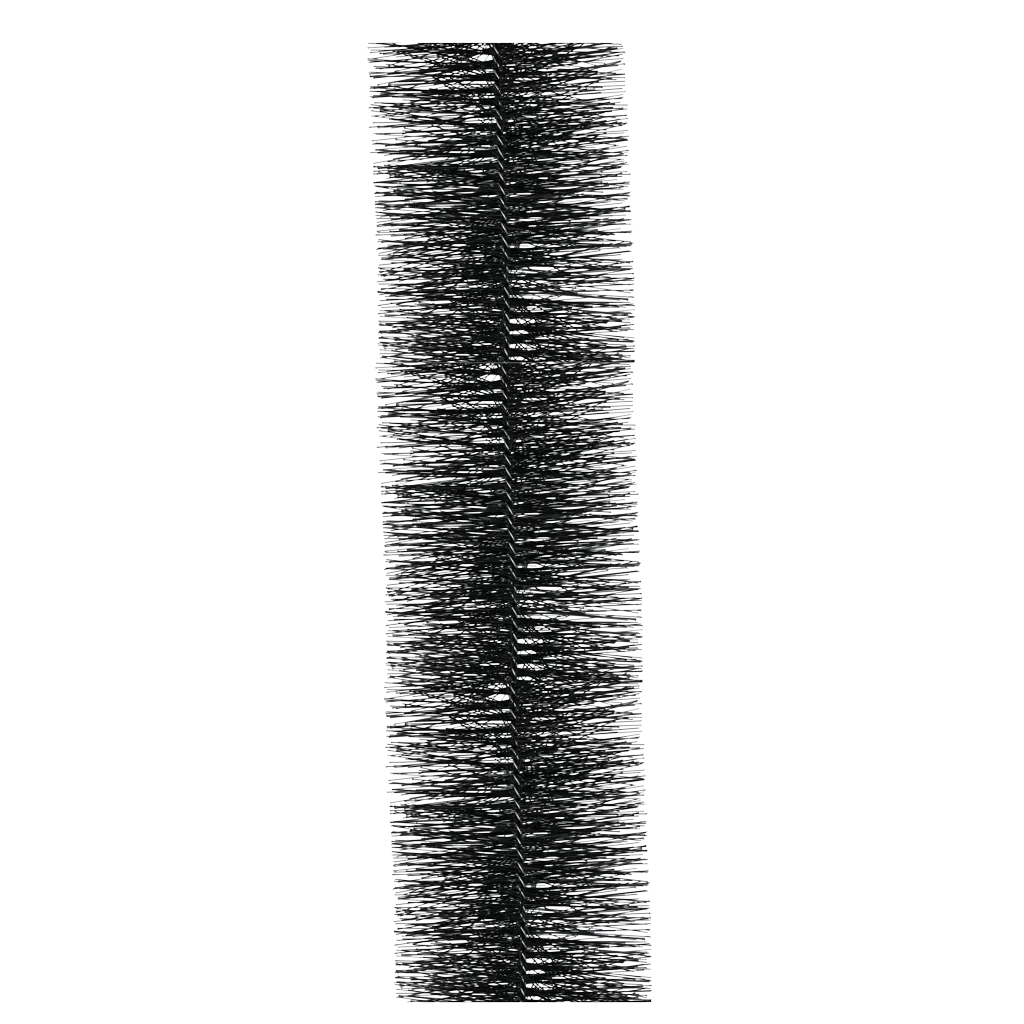 VENT0106.png Szczotka zabezpieczająca pod dachówki, 1 m, Ø 200 mm – VentiStrip VentiBrush - obrazek 1