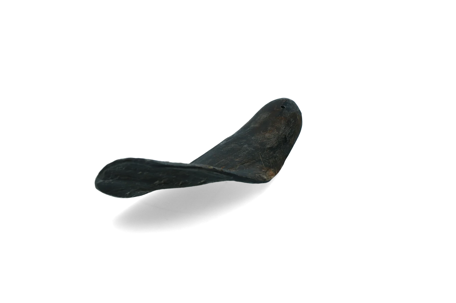 Róg do żucia z wołowiny dla psów o wadze od 1 do 4 kg – Viking Horn Twist S - obrazek 1