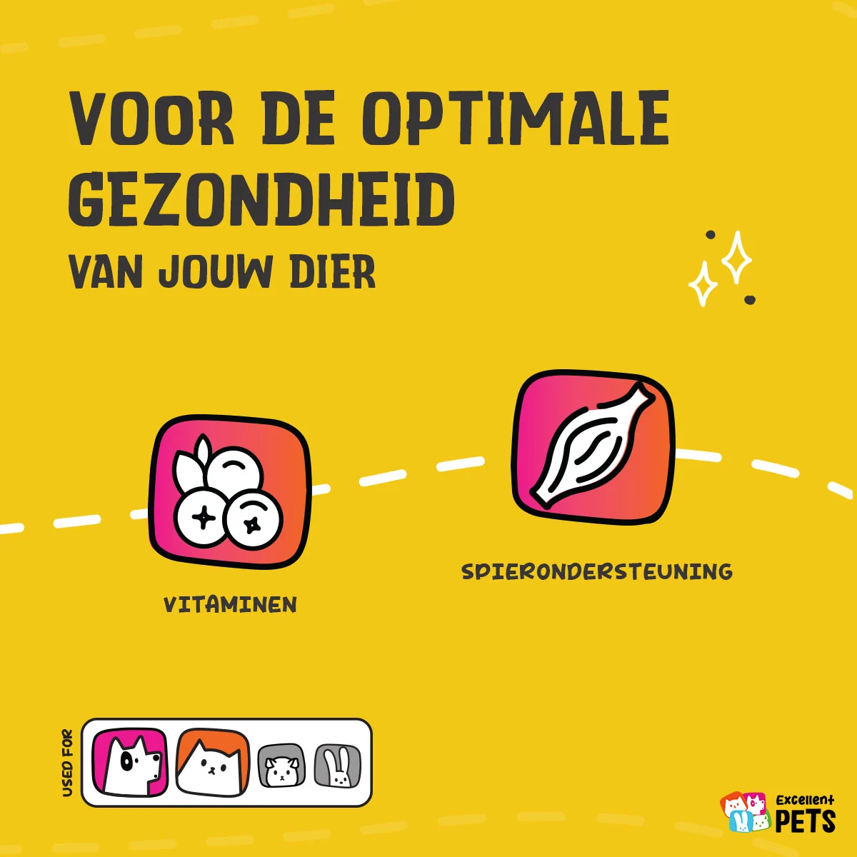 Suplement w proszku dla psów i kotów z witaminą E i selenem, 250 g – Excellent Pets Vitamin E+ - obrazek 3