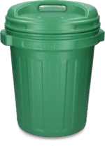 Pojemnik na paszę z zamknięciem obrotowym, 40 l, zielony - obrazek 2