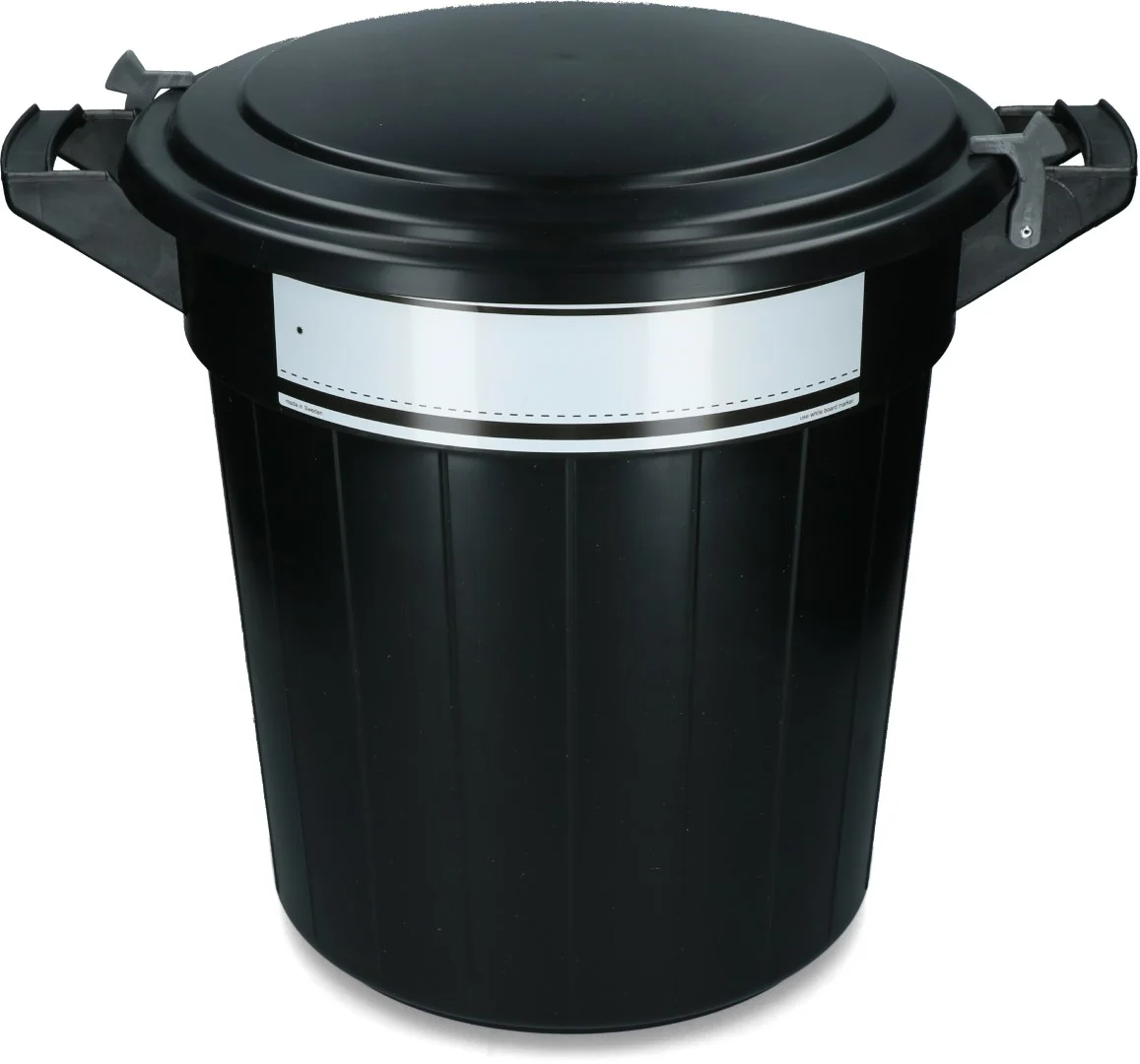 Pojemnik na paszę z pokrywą i zamknięciem, 80 l – Vplast - obrazek 2