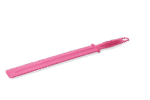 Plastikowe mieszadło do paszy z oczkiem do zawieszania, 38 cm, różowe – Vplast - obrazek 2
