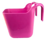 Zawieszany pojemnik na paszę dla koni z uchwytem, 14 l, różowy – Ok-Plast - obrazek 3