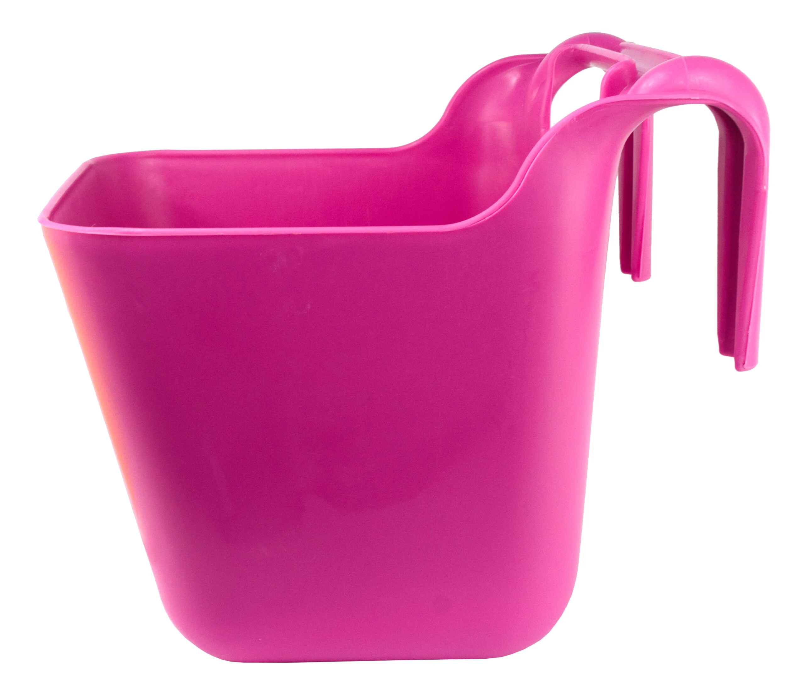 Zawieszany pojemnik na paszę dla koni z uchwytem, 14 l, różowy – Ok-Plast - obrazek 3