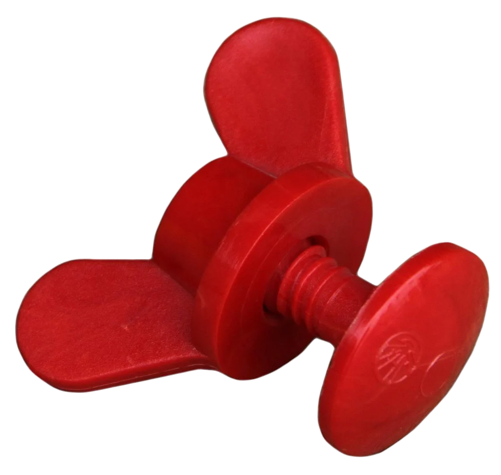 Śruba spustowa do koryta z nakrętką motylkową, 3 cm – Ok-Plast - obrazek 1