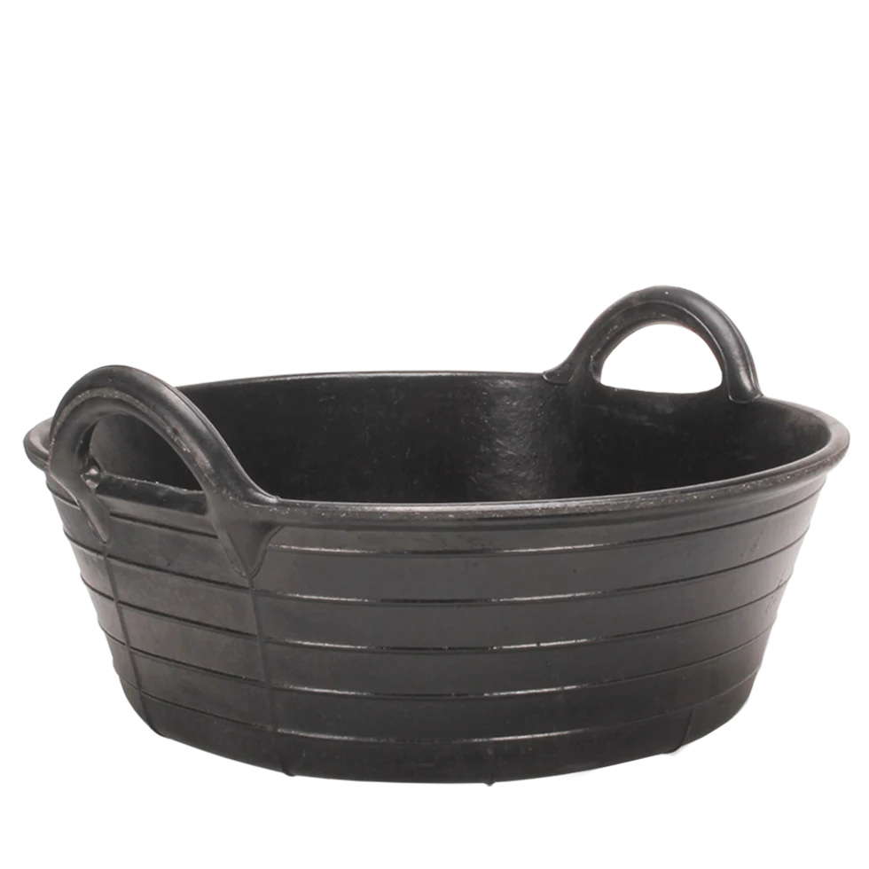 Koryto z naturalnego kauczuku do paszy i wody, 20 l – Gobel - obrazek 2