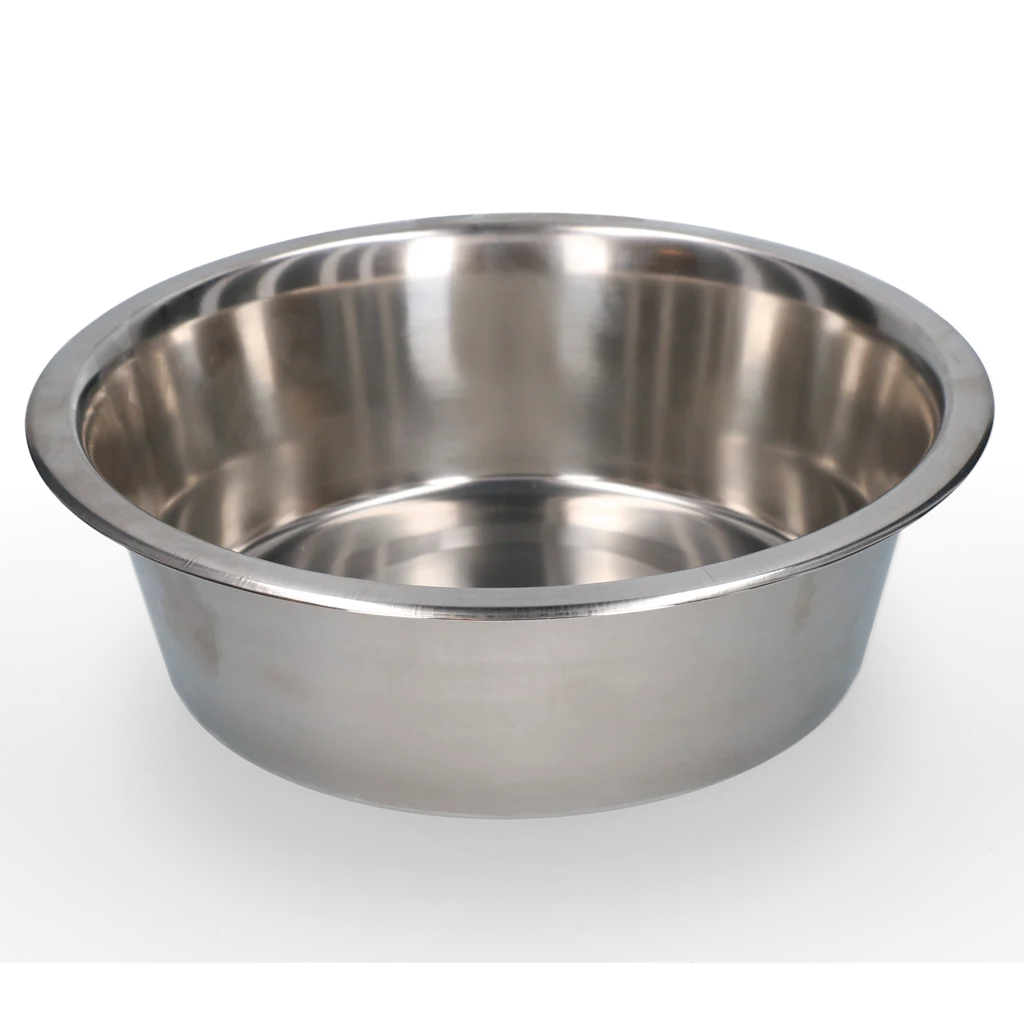 Miska dla psa na karmę i wodę ze stali nierdzewnej, Ø 28 cm - obrazek 1