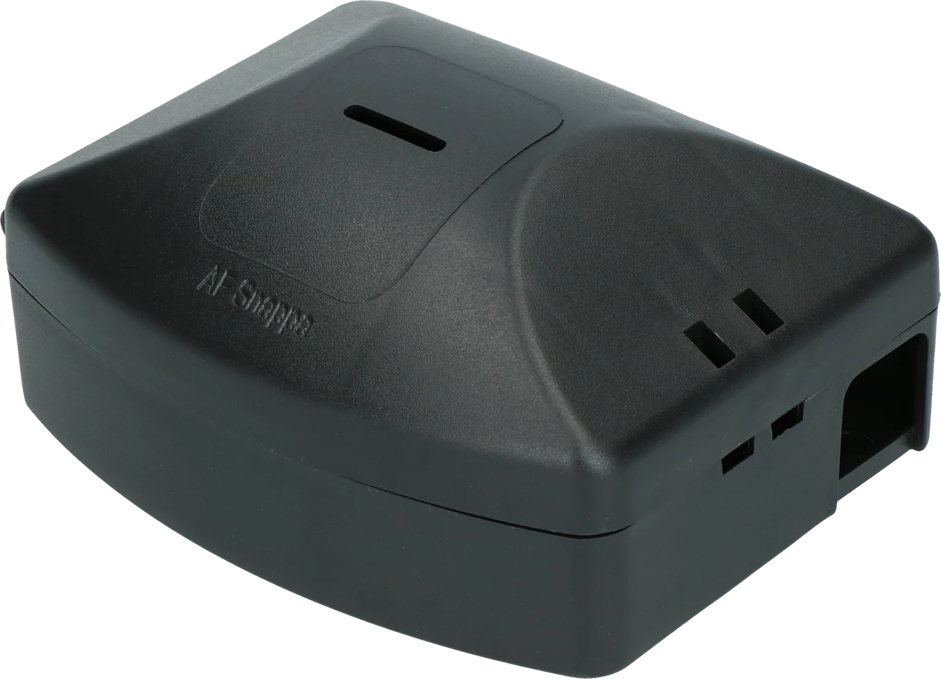 Stacja deratyzacyjna na myszy z otworem kontrolnym, 15 x 10,8 x 7 cm – Hofman Pest Control AF Snappa Black - obrazek 1