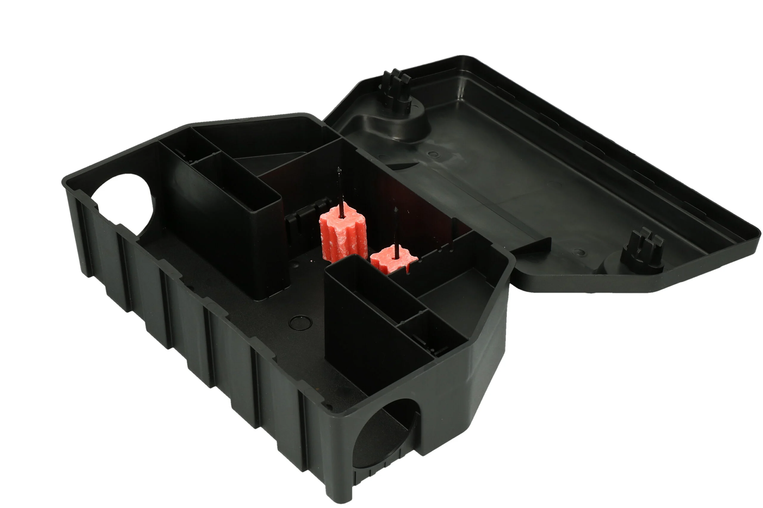 Stacja deratyzacyjna na szczury z kluczykiem, 33 x 21 x 10 cm – Hofman Pest Control Aegis Mini Rat - obrazek 5