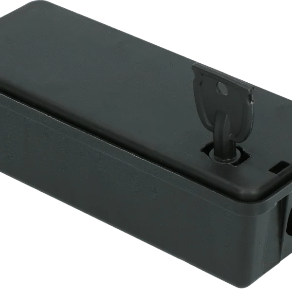 Tunelowa stacja deratyzacyjna na myszy z kluczem, 17,3 x 6,9 x 5,2 cm – Hofman Pest Control