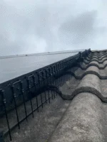 Kolce przeciw ptakom do paneli słonecznych, 50 cm, czarne - obrazek 3