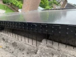 Kolce przeciw ptakom do paneli słonecznych, 50 cm, czarne - obrazek 4