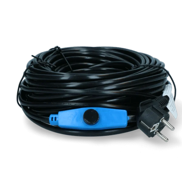 Kabel przeciw zamarzaniu do rur wodociągowych z termostatem, 24 m, 384 W – Gobel