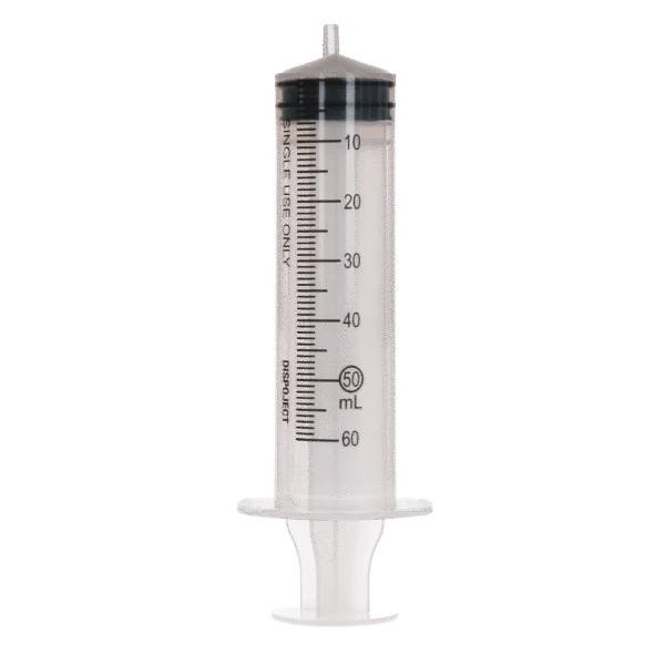 Strzykawka jednorazowa, trzyczęściowa, z Luer Lock, 50 ml