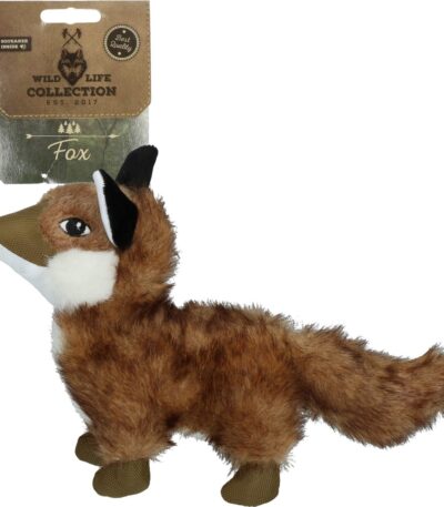 Pluszowa zabawka dla psa z miękkiego pluszu – Wild Life Collection Wild Life Dog Lis
