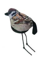Zabawka ptaszek dla kota z kocimiętką – Wild Life Collection Cat Wróbel - obrazek 2