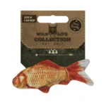 Zabawka dla kota w kształcie ryby z kocimiętką – Wild Life Collection, złota rybka