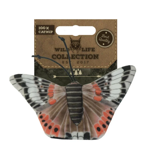 Motyl do zabawy dla kota z kocimiętką – Wild Life Collection Cat Rusałka admirał