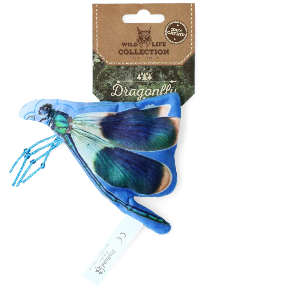 Zabawka dla kota w kształcie ważki z kocimiętką – Wild Life Collection Cat Libelle - obrazek 1