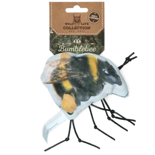 Zabawka dla kota w kształcie trzmiela z kocimiętką – Wild Life Collection Cat Hommel