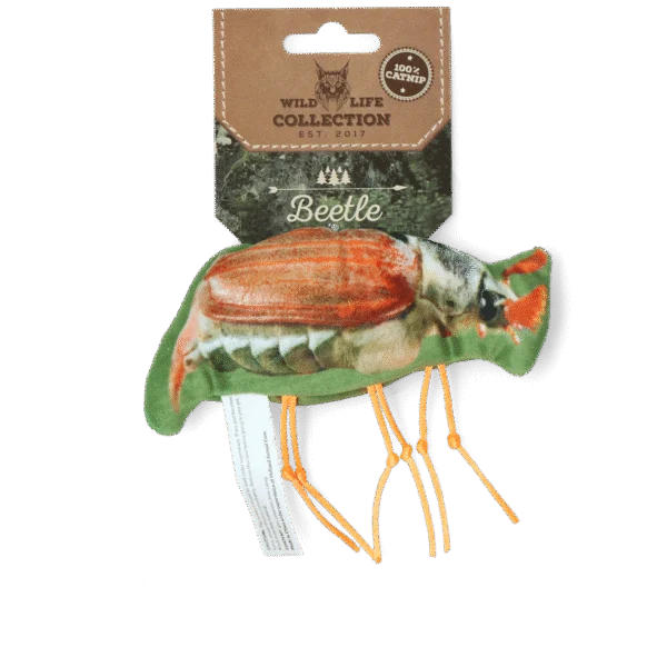 Zabawka dla kota w kształcie chrabąszcza z kocimiętką – Wild Life Collection Cat Meikever