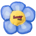 Zabawka dla kota w kształcie kwiatu z kocimiętką i szeleszczącymi płatkami, niebieska – Yeowww! Daisy's Flower Tops