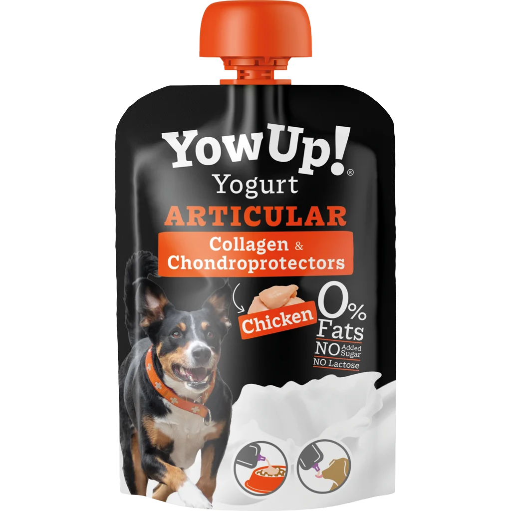 Jogurtowy suplement dla psów z kurczakiem i kolagenem – YowUp! Yogurt Dogs Articular Chicken - obrazek 1