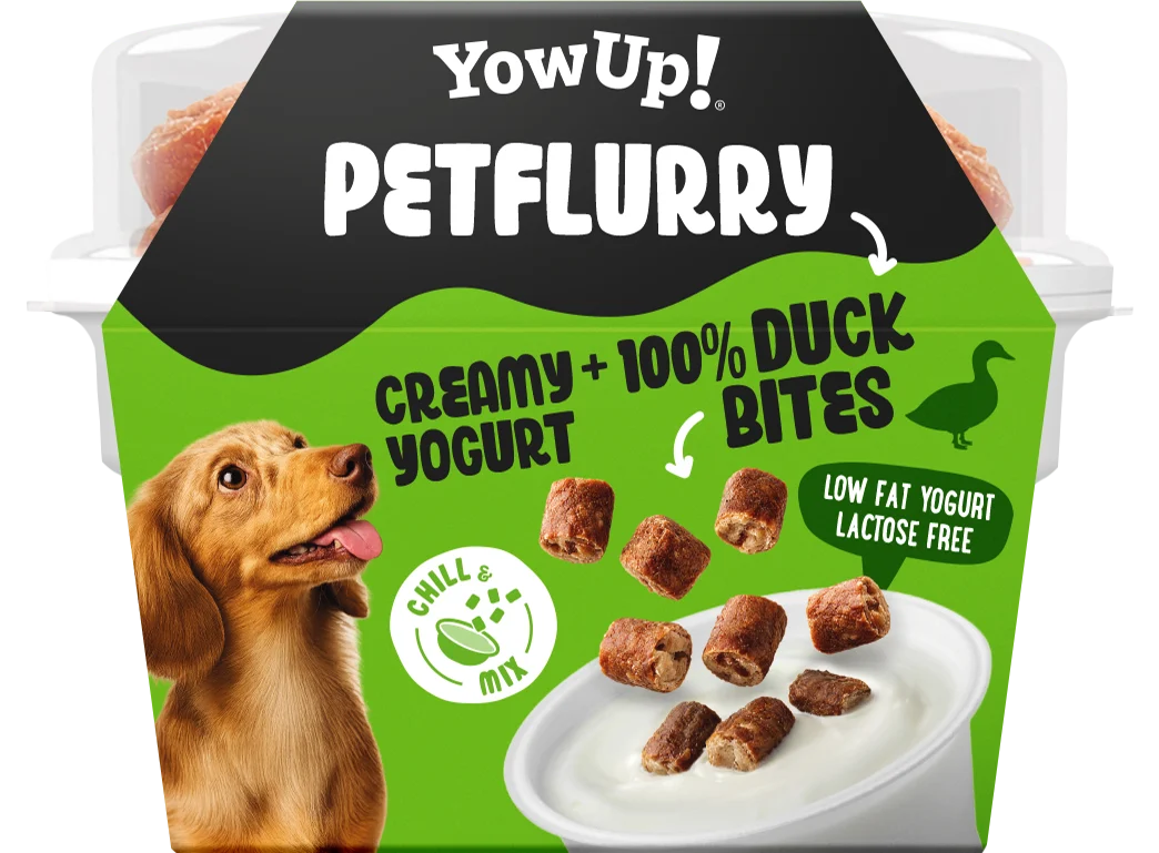 Kremowy przysmak dla psa z kaczką – YowUp! PetFlurry - obrazek 1