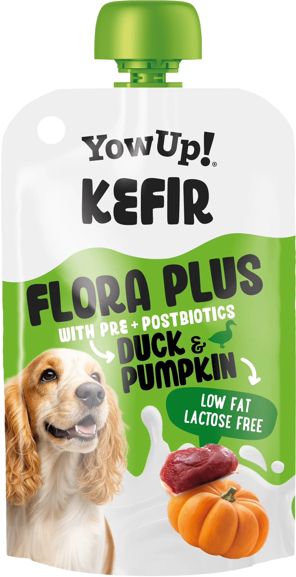 Przekąska kefirowa dla psów z kaczką i dynią – YowUp! Kefir - obrazek 1