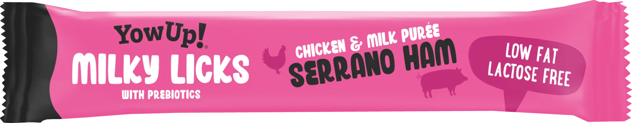 Przekąska w płynie dla kotów o aromacie szynki serrano – YowUp! Milky Licks - obrazek 2