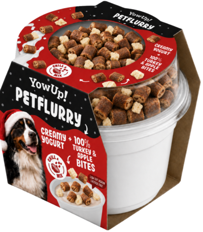 Przysmak dla psa z indykiem i jabłkiem – YowUp! PetFlurry Turkey & Apple Bites „Christmas edition 2026”