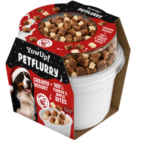 Przysmak dla psa z indykiem i jabłkiem – YowUp! PetFlurry Turkey & Apple Bites „Christmas edition 2026”