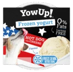 Jogurtowa przekąska dla psów i kotów do mrożenia, hot dog z serem, 110 g – YowUp! Frozen Yoghurt Hot dog met Kaas