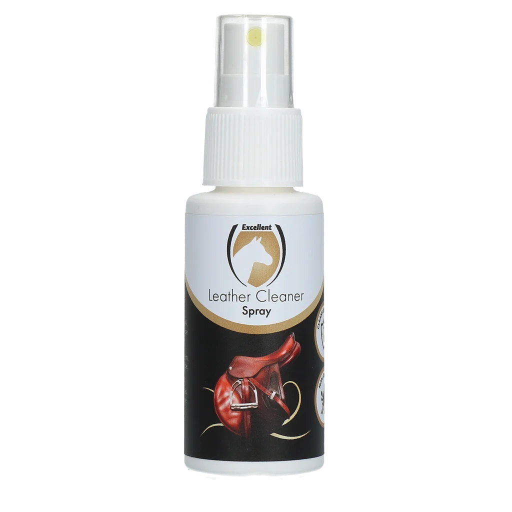 Spray do czyszczenia siodeł i butów, 50 ml – Excellent Leather Cleaner Spray - obrazek 1