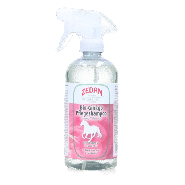 Szampon dla koni do sierści, grzywy i ogona, 500 ml – Zedan Bio Ginkgo Shampoo